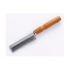 Lincoln Tail Comb With Wooden Handle