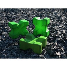 PolyJumps Mini Blocks Pack Of 6