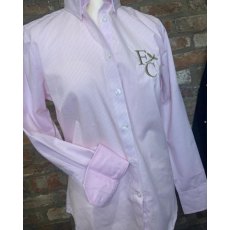FEATHERS COUNTRY LADIES THORNTON OXFORD SHIRT PINK