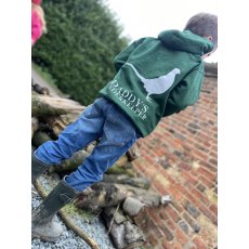 FEATHERS COUNTRY UNDER KEEPER CHILDRENS HOODIE BOTTLE GREEN