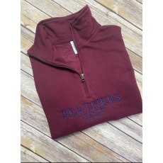 FEATHERS COUNTRY ETTON COUNTRY QUARTER ZIP SWEATSHIRT