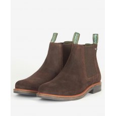Barbour Farsley Chelsea Boot Choc Suede