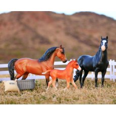 Breyer Spanish Mustang Family