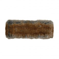 Hy Fashion Canadianfaux Fur Headband Tan