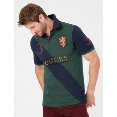 Joules Embellished Polo Shirt Green