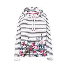 Joules Marlston Print Lightweight Hooded Sweatshirt