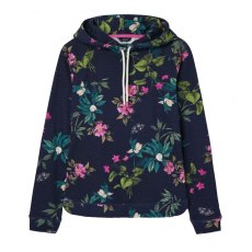 Joules Marlston Print Lightweight Hooded Sweatshirt