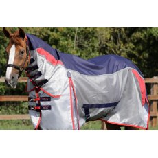 Premier Equine Buster Stay-Dry Super Lite Fly Rug with Surcingles Navy