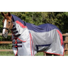 Premier Equine Buster Stay-dry Super Lite Fly Rug With Surcingles Navy