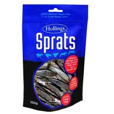 Hollings Sprats - 100g