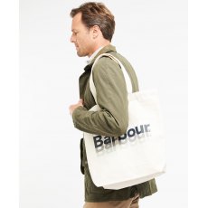 Barbour Logo Cotton Tote Bag