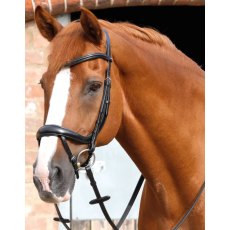 Premier Equine Savuto Anatomic Bridle With Crank Noseband & Flash