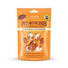 Pet Munchies Chicken & Calcium - 100g