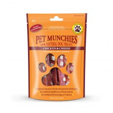 Pet Munchies Chicken & Cheese - 100g