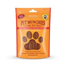 Pet Munchies Duck & Sweet Potato Sticks - 90gm