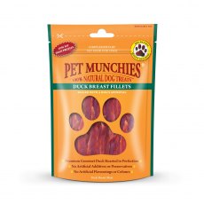 Pet Munchies Duck Fillet Dog Treats - 80g