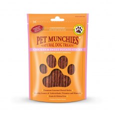 Pet Munchies Sweet Potato Sticks - 90g