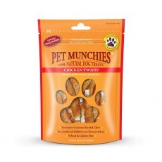 Pet Munchies Twists Chicken - 80g