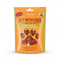 Pet Munchies Twists Duck - 90g