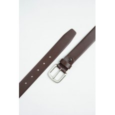 Charles Smith 30mm Budget Leather Belt With Nickle Buckle