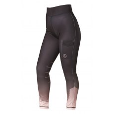 Firefoot Ladies Ripon Ombre Breeches Black Rose Gold