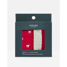 JOULES Put A Sock In It Sock & Boxer Gift Set