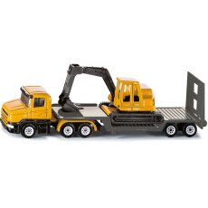 Siku Super Series Low Loader W/excavator