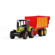 Siku Super Series Claas W/silage Trailer