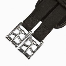 Elico Waffle Girth Elastic Ends Black