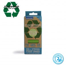 Ancol Made From Poop Bag - 4 X Refill Pack