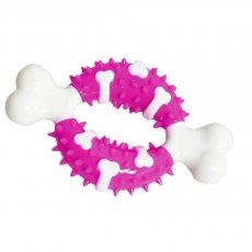 Ancol Sb Bone Teether Pink