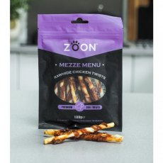 Zoon Mezze Menu Rawhide Chicken Twists - 100g