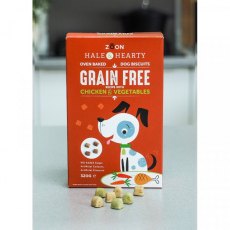 Zoon Hale & Hearty Chicken & Veg Grain Free Biscuits - 320g