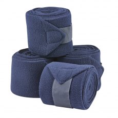 Saxon Coordinate Fleece Bandage 4 Pack In Navy