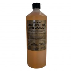 GOLD LABEL COD LIVER OIL WITH GARLIC - 1LTR