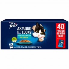 Felix Agail Pouches - 40pk