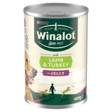 WINALOT LAMB & TURKEY - 12 X 400G TINS