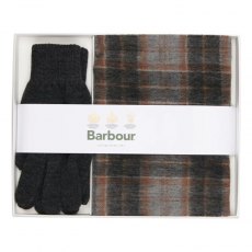 Barbour Tartan Scarf & Glove Gift Set