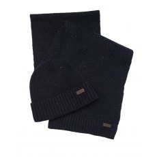 Barbour Carlton Fleck Set Beanie & Scarf