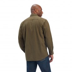 Ariat Rebar Flannel Durastretch Long Sleeve Men's Work Shirt