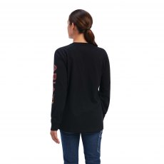 Ariat Rebar Women's Long Sleeve Cotton Strong Logo