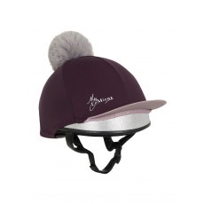 LeMieux Pom Pom Hat Silk - Fig/marine