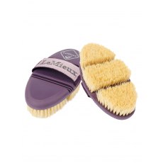 LeMieux Flexi Scrubbing Brush - Fig/marine