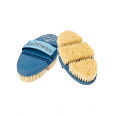 LeMieux Flexi Scrubbing Brush - Fig/marine