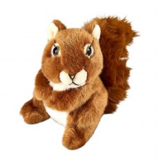 Living Nature Medium Squirrel Soft Toy - 14cm