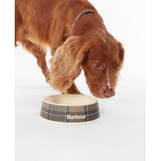 Barbour Tartan Dog Bowl