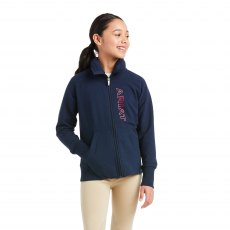 Ariat Youth Team Logo Full Zip Sweatshirt