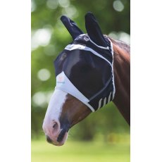 Shires Flyguard Pro Fine Mesh Fly Mask With Ears