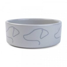 Zoon Grey Ceramic Bowl - 15cm