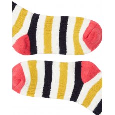 Joules Trussel Sock - Navy Stripe